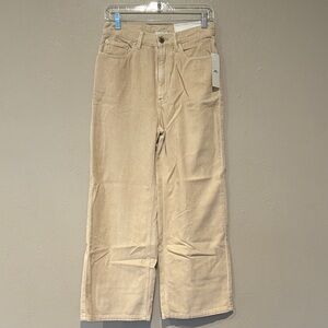 Urban Outfitters Tan Wide Leg Jeans